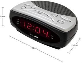 img 2 attached to HANNLOMAX HX 137CR Alarm Clock Display Home Audio for Compact Radios & Stereos
