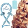 heatless curlers headband rollers curling hair care logo