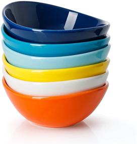 img 4 attached to Enhance Your Dining Experience with Sweese 101 002 Porcelain Bowls Assorted