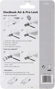 img 1 attached to CTA USB Cable Lock – Secure Your MacBook Air/Pro with USB Type A Port – Galvanized Steel Protection with Master Key Compatibility (LT-PL)