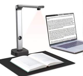img 4 attached to JOYUSING 14MP HD Book & Document Scanner for Office and Education - Auto-Flatten & Capture A3 Size - Smart Multi-Language OCR - PDF - Compatible with Windows OS