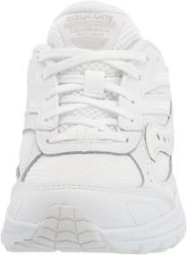 img 3 attached to Кроссовки для бега Saucony Cohesion White для девочек-подростков - улучшенные для лучшей производительности и комфорта.