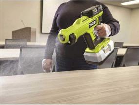 img 2 attached to 🌬️ Ryobi ONE+ 18V Handheld Electrostatic Sprayer Kit with (2) 2.0 Ah Batteries and Charger - Cordless