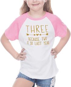 img 4 attached to 👚 Bump Beyond Designs Girls' Birthday T-Shirt: Affordable Tops, Tees & Blouses