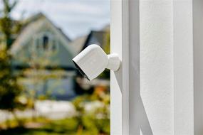 img 2 attached to 📷 Arlo Certified Magnetic Wall Mounts - Set of 2, for Indoor or Outdoor Use, Compatible with Arlo Ultra, Ultra 2, Pro 3, Pro 4 Cameras - White (VMA5000)