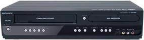 img 2 attached to 📼 Powerful and Versatile Magnavox ZV457MG9 Dual Deck DVD/VCR Recorder: Record and Playback Functionality in Sleek Black Design