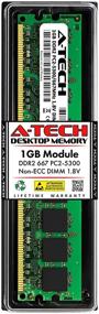 img 2 attached to 💻 A-Tech 1GB DDR2 667MHz Desktop RAM Memory Upgrade Module - Reliable PC2-5300 240-Pin Non-ECC UDIMM