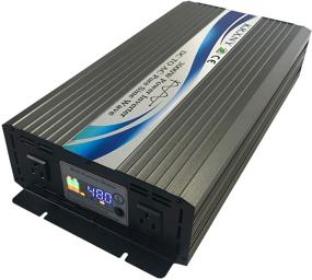 img 4 attached to 💡 KRXNY 3000W Off-Grid Pure Sine Wave Power Inverter 48V DC to 110V/120V AC 60HZ with LCD Display