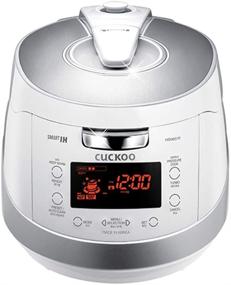 img 4 attached to 🍚 Cuckoo CRP-HS0657FW: 6-Cup Induction Heating Pressure Rice Cooker, 11 Menu Options, Stainless Steel Inner Pot - Made in Korea (White)