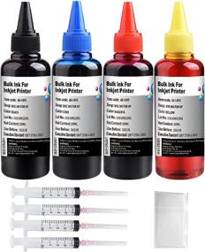 img 4 attached to 🖨️ KSI Refill Ink Kit - 4x100ml for HP 950, 951, 932, 933, and more Inkjet Printer Cartridges