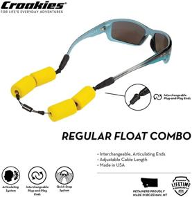 img 3 attached to Croakies Endless Eyewear Retainer Silver Occupational Health & Safety Products