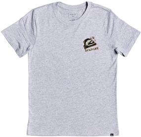 img 2 attached to 👕 Quiksilver Restless Mind Athletic Heather Boys' Clothing: Comfortable and Stylish Apparel for Active Kids