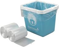🗑️ yubine 220-count small trash bags, 3 gallon clear garbage bags, 2 rolls – optimized for seo logo