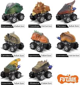img 2 attached to 🦖 Dinosaur Toddler Truck: Roar into Adventure with Triceratops Companion!