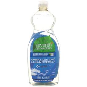 img 2 attached to 🍽️ Seventh Generation SEV22733 Dish Liquid: The Ultimate Dishwashing Solution for Your Kitchen