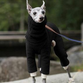 img 3 attached to Esobo Fashion Winter Four Legged Sweaters Dogs