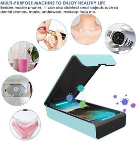 img 2 attached to 📱 Portable Phone Storage Box with Aromatherapy for iOS, Android Mobile Phones, Toothbrush, Jewelry, and Watches