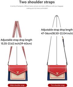 img 2 attached to FOXER Leather Crossbody Разноцветное плечо