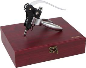 img 3 attached to 🍷 Unique Wine Lover's Premium Gift Set - All-in-one Accessories with Exclusive Bottle Opener Corkscrew. Ideal for Hostess, Housewarming, Wedding, and Anniversary Gifts