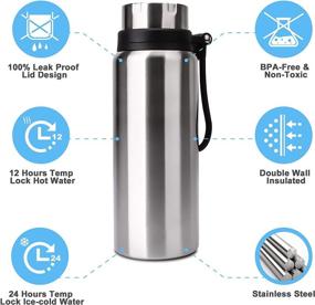 img 2 attached to Seyer Double Vacuum Insulated Flask