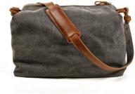 👜 charcoal shoulder handbags: water-repellent and stain-resistant women's handbags & wallets logo