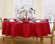 🎄 effortless elegance: introducing the newbridge christmas no iron resistant tablecloth logo