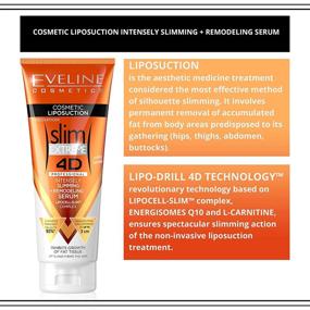 img 2 attached to 💆 Eveline Slim Extreme 4D Liposuction Serum for Body, 8.80 fl oz