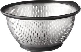 img 4 attached to 5-Quart Black KitchenAid Gourmet Stainless Steel Colander