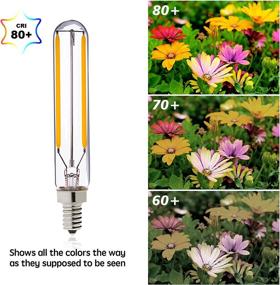 img 3 attached to 💡 Dazzling Dimmable Candelabra Tubular Incandescent Equivalent – A Perfect Lighting Solution!