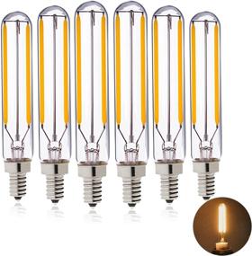 img 4 attached to 💡 Dazzling Dimmable Candelabra Tubular Incandescent Equivalent – A Perfect Lighting Solution!