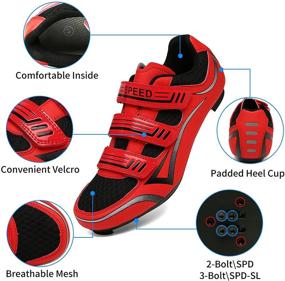 img 1 attached to 🚵 Womens Mountain Cycling Shoes: The Perfect Shimano Men's Shoe Alternative