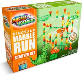 img 3 attached to 🦖 Marble Genius Run Dinosaur Starter Pack: An Incredible Marble Run Adventure