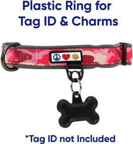 img 1 attached to Pawtitas Camouflage Dog Collar: Padded, Reflective, Neoprene Puppy Training Collar