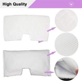 img 1 attached to 6 Pack Washable Steam Mop Replacement Pads for Shark Steam Pocket Mops - 🧽 Compatible with S3501, S3601, S3550, S3801, S3901, S3601D, S3801CO, S3901D, S3455K, S2902, SE450 - by Extolife