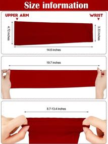 img 3 attached to 🌞 UV Protection Long Arm Sleeves - Summer Cooling Arm Covers, Unisex (12 Pairs)