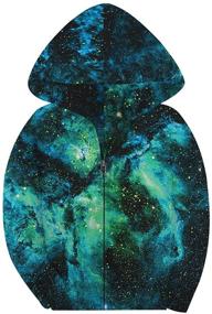 img 3 attached to 🧥 Boys' Fleece Hooded Galaxy Jackets - Fashionable Hoodies & Sweatshirts by SAYM