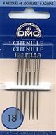 dmc 1768-18 chenille hand needles, 6-pack, size 🧵 18 - superior craftsmanship for all your sewing needs logo