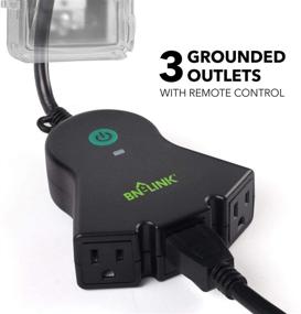 img 2 attached to 🔌 BN LINK Outdoor Portable Wireless Grounded with Included Accessories