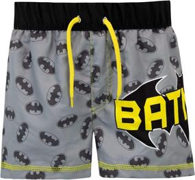 img 1 attached to 🦇 Optimized Batman Boys' Two-Piece Swimwear Set