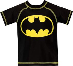 img 3 attached to 🦇 Optimized Batman Boys' Two-Piece Swimwear Set