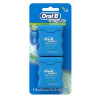 🦷 oral-b complete satinfloss mint dental floss, 50 m (54.6 yd) - pack of 2 logo