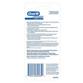 img 3 attached to 🦷 Oral-B Complete SatinFloss Mint Dental Floss, 50 M (54.6 yd) - Pack of 2