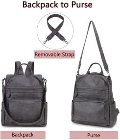 img 2 attached to Backpack RAVUO Anti Theft Convertible Shoulder