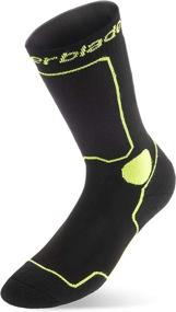 img 4 attached to 🧦 Men's Rollerblade Performance Socks for Inline Skating & Multi-Sport - Black/Green, Size