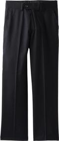 img 2 attached to Isaac Michael Solid Dress Pants Boys' Clothing via Pants