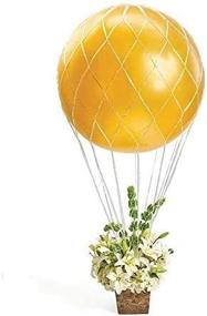 img 2 attached to 🎈 Large 3-Foot Hot Air Balloon Party Bouquet Centerpiece with Net – Enhance Your Event Decor