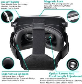 img 1 attached to VVAY Headset Glasses Adjustable Smartphones