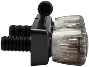 img 1 attached to 🚿 Dura Faucet DF-SA100S1-BK: Высококачественный шаровой кран для душа в автодоме с кристальными акриловыми ручками для внешних душевых кабин (черный)