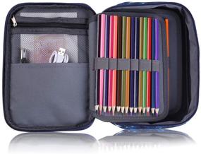 img 3 attached to Shulaner Colored Multi Functional Stationery Organizer Organization, Storage & Transport