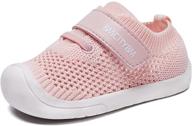 👟 bmcitybm baby boy girl shoes: breathable mesh sneakers for infant first walkers 6-24 months - lightweight & non-slip logo